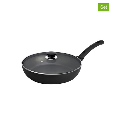 Ballarini 2-częściowy zestaw &quot;Lipari&quot; w kolorze czarnym - Ø 28 cm ze sklepu Limango Polska w kategorii Garnki - zdjęcie 186159721