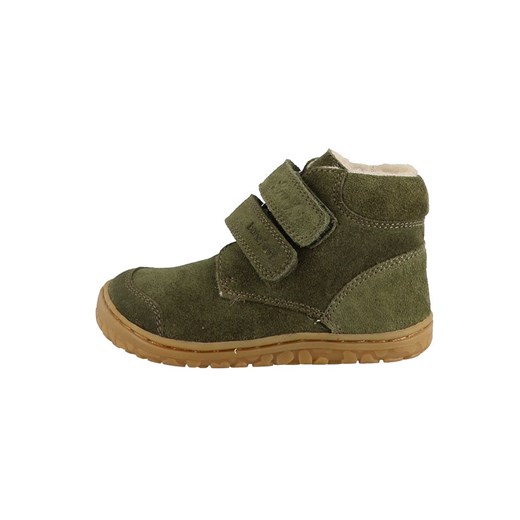 Lurchi Skórzane buty "Nimbi" w kolorze khaki do chodzenia na boso Lurchi 35 wyprzedaż Limango Polska