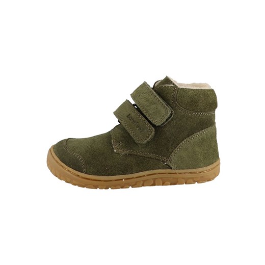 Lurchi Skórzane buty "Nimbi" w kolorze khaki do chodzenia na boso Lurchi 24 okazyjna cena Limango Polska