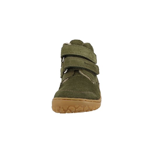 Lurchi Skórzane buty "Nimbi" w kolorze khaki do chodzenia na boso Lurchi 32 okazja Limango Polska