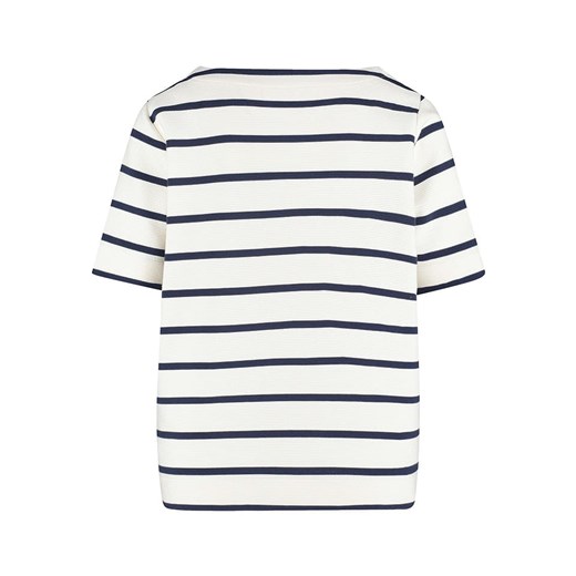 Gerry Weber Koszulka w kolorze kremowo-granatowym Gerry Weber 40 promocja Limango Polska