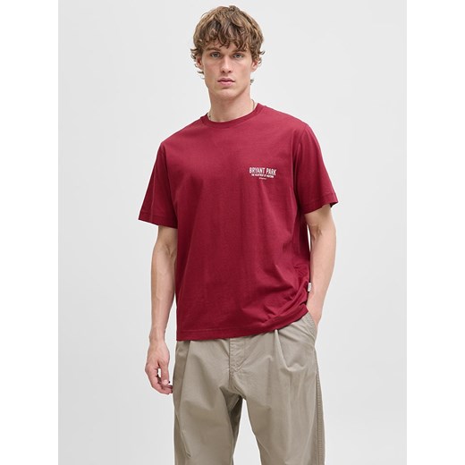 Jack &amp; Jones Koszulka w kolorze bordowym ze sklepu Limango Polska w kategorii T-shirty męskie - zdjęcie 186160514