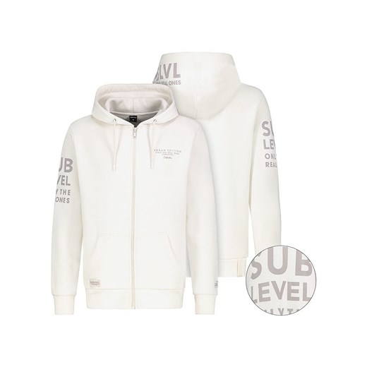 Sublevel Bluza &quot;Nik&quot; w kolorze kremowym ze sklepu Limango Polska w kategorii Bluzy męskie - zdjęcie 186160580