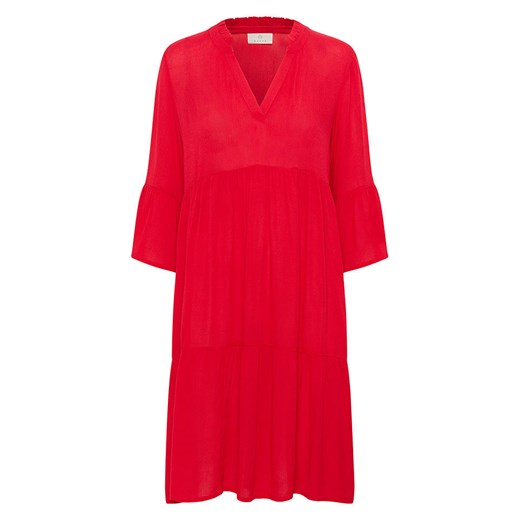 Kaffe Sukienka w kolorze czerwonym Kaffe 44 okazyjna cena Limango Polska