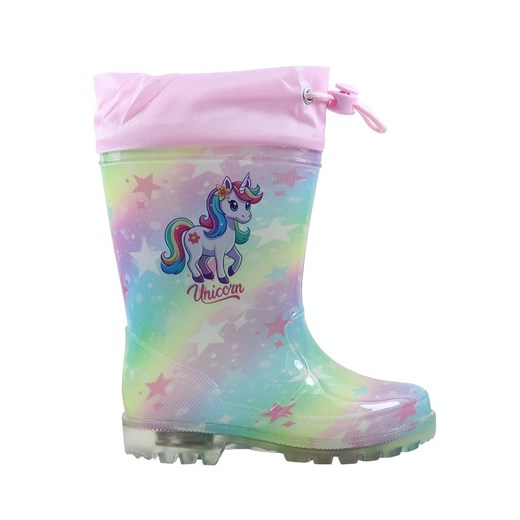 Unicorn Kalosze w kolorze jasnoróżowym ze wzorem ze sklepu Limango Polska w kategorii Kalosze dziecięce - zdjęcie 186161040