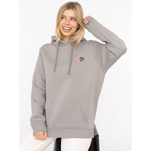 Zwillingsherz Bluza &quot;Lima&quot; w kolorze szarym Zwillingsherz L/XL wyprzedaż Limango Polska