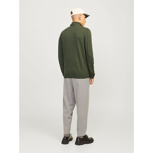 Jack &amp; Jones Sweter w kolorze ciemnozielonym Jack & Jones M promocja Limango Polska
