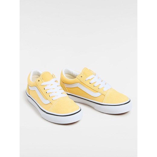 Vans Skórzane sneakersy "Old Skool" w kolorze żółtym Vans 31 okazja Limango Polska