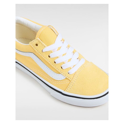 Vans Skórzane sneakersy "Old Skool" w kolorze żółtym Vans 31 okazja Limango Polska