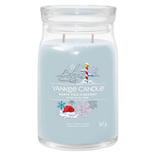 Yankee Candle Świeca zapachowa &quot;North Pole Hideaway&quot; - 567 g ze sklepu Limango Polska w kategorii Świece i dyfuzory - zdjęcie 186161331