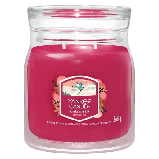 Yankee Candle Świeca zapachowa &quot;Santa on Skis&quot; - 368 g ze sklepu Limango Polska w kategorii Świece i dyfuzory - zdjęcie 186161393
