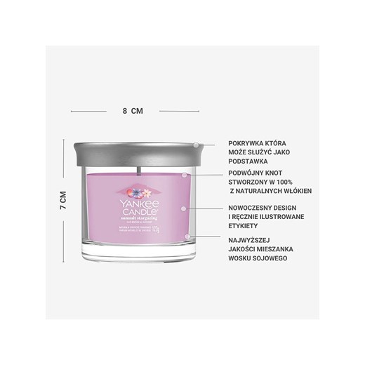 Yankee Candle Świeca zapachowa &quot;Summit Stargazing&quot; - 122 g Yankee Candle onesize okazja Limango Polska