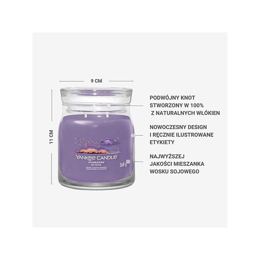 Yankee Candle Świeca zapachowa &quot;Stargazing&quot; - 368 g Yankee Candle onesize promocja Limango Polska