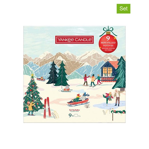 Yankee Candle Świece zapachowe (9 szt.) - 9 x 37 g ze sklepu Limango Polska w kategorii Świece i dyfuzory - zdjęcie 186161511