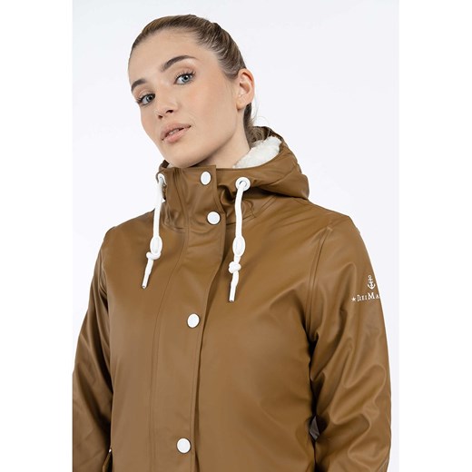 Schmuddelwedda Kurtka przeciwdeszczowa w kolorze jasnobrązowym Schmuddelwedda L Limango Polska promocja
