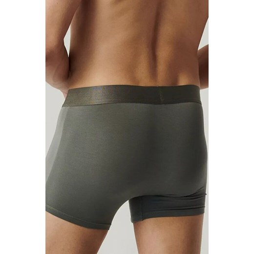 Atlantic bokserki męskie MH-1201-KHAKI, Kolor khaki, Rozmiar L, ATLANTIC ze sklepu Intymna w kategorii Majtki męskie - zdjęcie 186162174