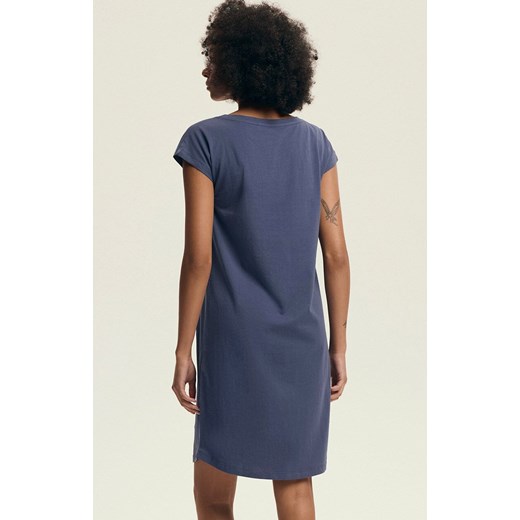 Henderson bawełniana koszula damska Delanie 43700-59X, Kolor granatowy, Rozmiar S, Henderson ze sklepu Intymna w kategorii Koszule nocne - zdjęcie 186162674