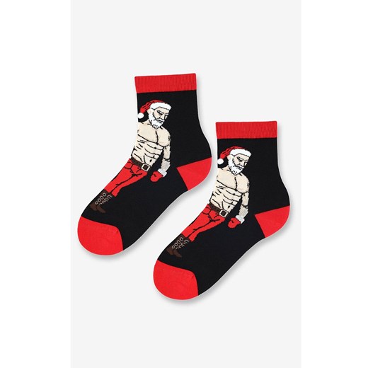 Marilyn świąteczne skarpetki damskie Sexy Santa, Kolor czarny, Rozmiar 36-40, Marilyn ze sklepu Intymna w kategorii Skarpetki damskie - zdjęcie 186163403