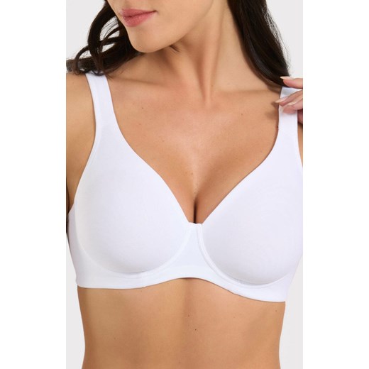 Biustonosz miękki soft biały 393, Kolor biały, Rozmiar 70E, SPIMAN ze sklepu Intymna w kategorii Biustonosze - zdjęcie 186163811