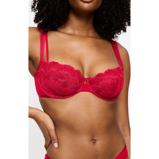 Triumph biustonosz miękki soft Palina Moonlight Kiss 10224870-00FZ, Kolor czerwony, Rozmiar 70D, Triumph ze sklepu Intymna w kategorii Biustonosze - zdjęcie 186163921