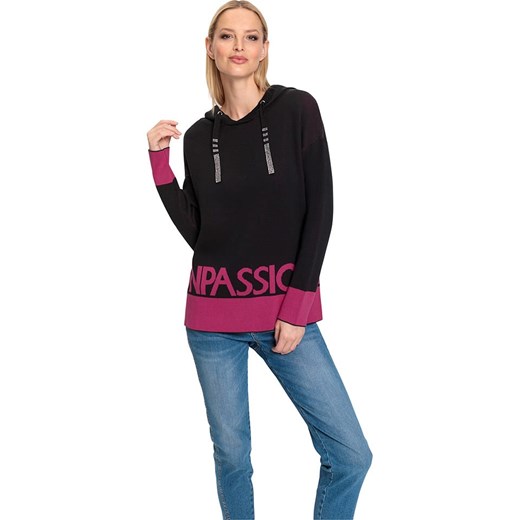 Heine Bluza w kolorze czarno-różowym ze sklepu Limango Polska w kategorii Bluzy damskie - zdjęcie 186164031