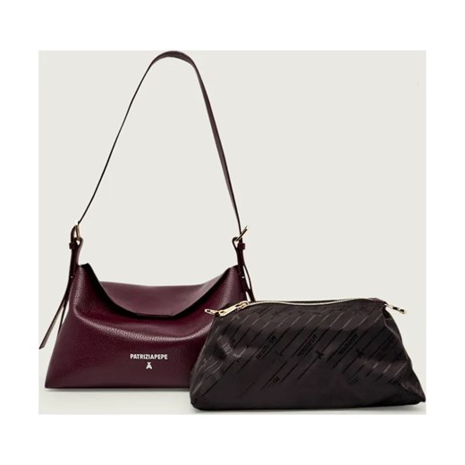Patrizia Pepe Skórzana torebka na ramię + saszetka Never Complete ze sklepu Gomez Fashion Store w kategorii Listonoszki - zdjęcie 186164260