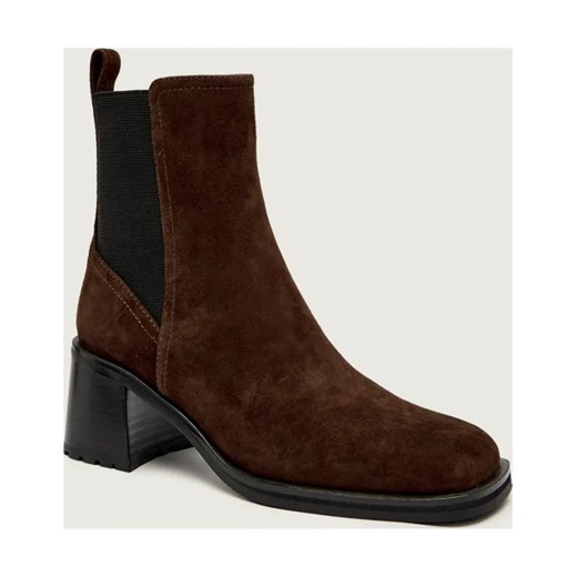 Marc Cain Skórzane botki na słupku ze sklepu Gomez Fashion Store w kategorii Botki - zdjęcie 186164264