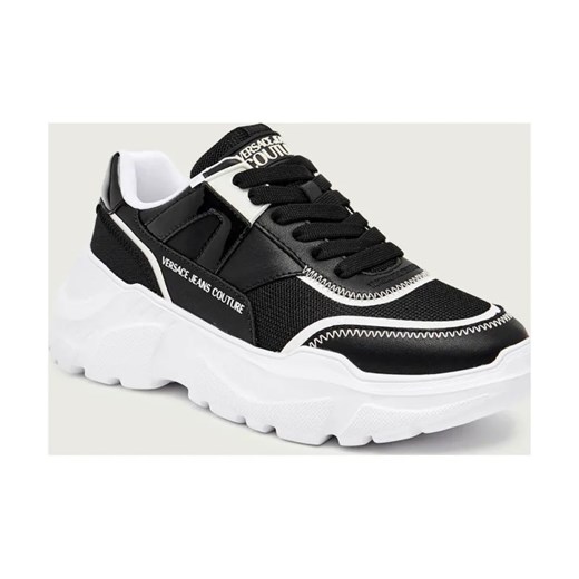 Versace Jeans Couture Sneakersy FONDO SPEEDTRACK DIS. 4 | z dodatkiem skóry ze sklepu Gomez Fashion Store w kategorii Buty sportowe damskie - zdjęcie 186164290