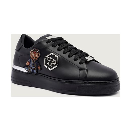 Philipp Plein Skórzane sneakersy Teddy Doorman ze sklepu Gomez Fashion Store w kategorii Buty sportowe męskie - zdjęcie 186164291