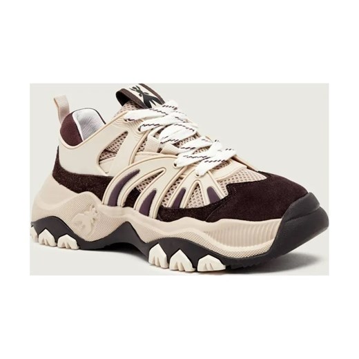 Patrizia Pepe Sneakersy | z dodatkiem skóry ze sklepu Gomez Fashion Store w kategorii Buty sportowe damskie - zdjęcie 186164294