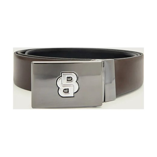 BOSS BLACK Skórzany dwustronny pasek B_Icon_Plq_Gb35_pp ze sklepu Gomez Fashion Store w kategorii Paski męskie - zdjęcie 186164384