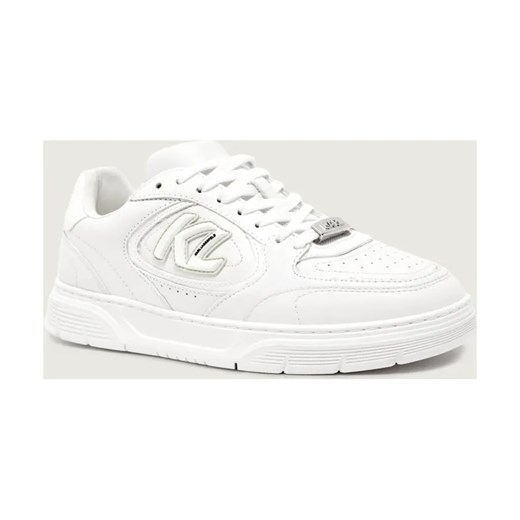 Karl Lagerfeld Sneakersy KOURTNEY | z dodatkiem skóry ze sklepu Gomez Fashion Store w kategorii Buty sportowe damskie - zdjęcie 186164391