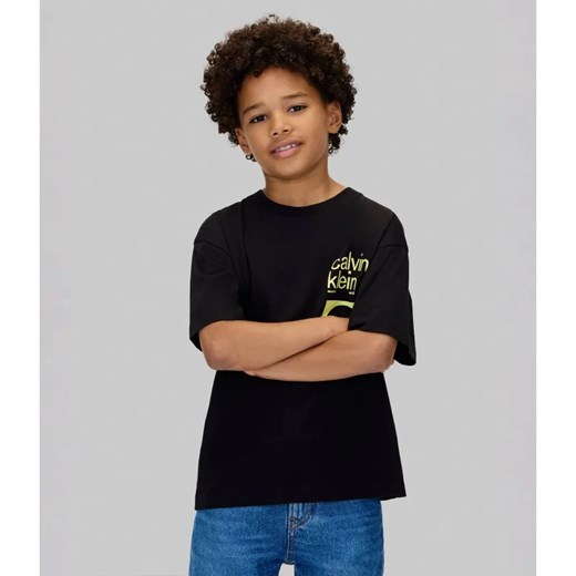 Calvin Klein Jeans T-shirt CITY SCENE | Relaxed fit ze sklepu Gomez Fashion Store w kategorii T-shirty chłopięce - zdjęcie 186166674