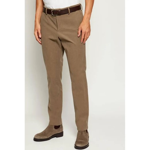 BOSS BLACK Spodnie chino P-Genius-CW-WG-252F | Slim Fit | sztruks ze sklepu Gomez Fashion Store w kategorii Spodnie męskie - zdjęcie 186166701