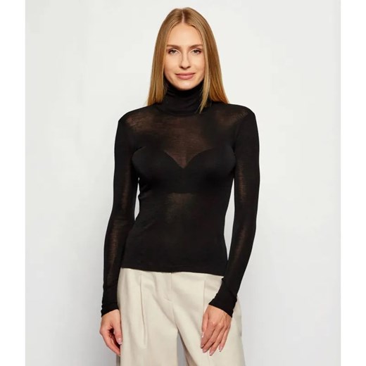 Weekend MaxMara Wełniany golf TESEO | Slim Fit | z dodatkiem jedwabiu ze sklepu Gomez Fashion Store w kategorii Bluzki damskie - zdjęcie 186166710