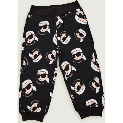 Karl Lagerfeld Kids Spodnie dresowe | Regular Fit ze sklepu Gomez Fashion Store w kategorii Spodnie chłopięce - zdjęcie 186166801