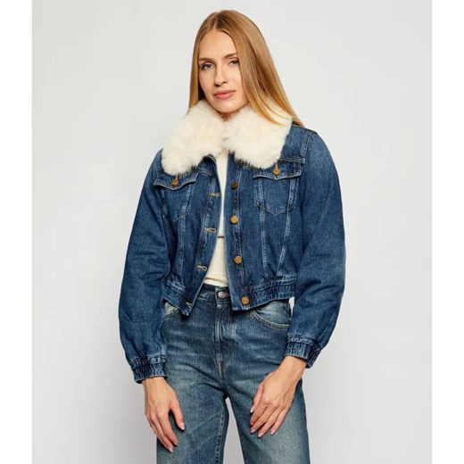Pinko Jeansowa kurtka BEATO | Cropped Fit ze sklepu Gomez Fashion Store w kategorii Kurtki damskie - zdjęcie 186166832