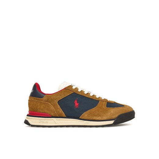 Sneakersy Polo Ralph Lauren 809974040001 Brązowy ze sklepu eobuwie.pl w kategorii Buty sportowe męskie - zdjęcie 186166864