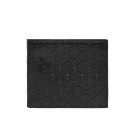 Etui na karty kredytowe Calvin Klein Embossed Emblem Billfold W/ Coin LV04D1129G Czarny ze sklepu eobuwie.pl w kategorii Etui - zdjęcie 186166930