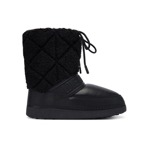 LOVE MOSCHINO Śniegowce JA24422G0NISJ00Bcz Czarny ze sklepu MODIVO w kategorii Śniegowce damskie - zdjęcie 186167341