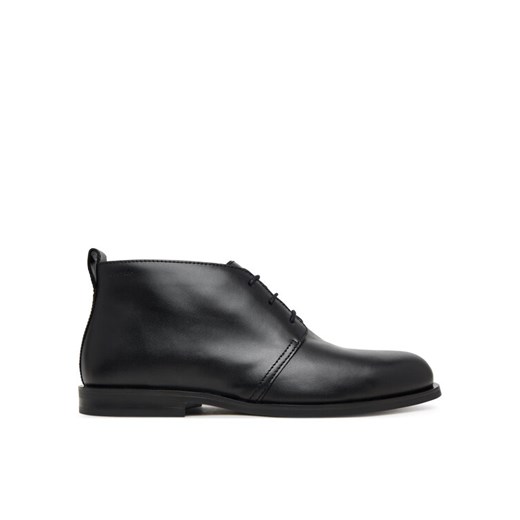 Calvin Klein Trzewiki Ess Rubber Desert Boot Lth HM0HM01979 Czarny ze sklepu MODIVO w kategorii Buty zimowe męskie - zdjęcie 186167392