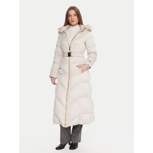 Marciano Guess Płaszcz zimowy 5BGL39 7374A Beżowy Regular Fit ze sklepu MODIVO w kategorii Płaszcze damskie - zdjęcie 186167464