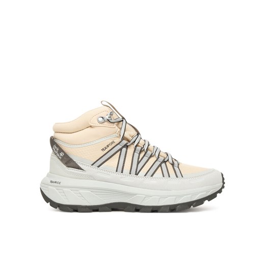 Jack Wolfskin Trekkingi Wild Hike Texapore Mid A65580 Écru ze sklepu MODIVO w kategorii Buty trekkingowe damskie - zdjęcie 186167483