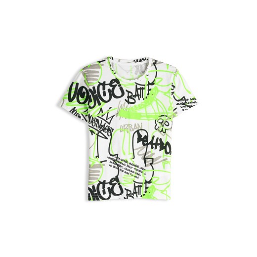 GATE Bawełniana koszulka z nadrukiem 8Y ze sklepu gateshop w kategorii T-shirty chłopięce - zdjęcie 186169340