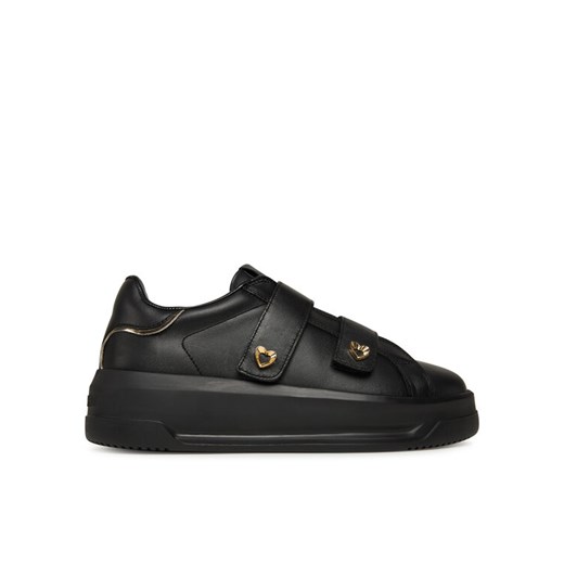 Sneakersy LOVE MOSCHINO JA15325G0NIA600A Czarny ze sklepu eobuwie.pl w kategorii Buty sportowe damskie - zdjęcie 186171170