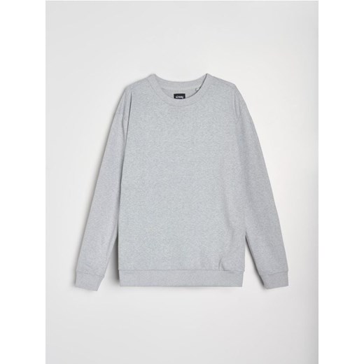 Sinsay - Bluza w stylu basic - szary ze sklepu Sinsay w kategorii Bluzy męskie - zdjęcie 186172992