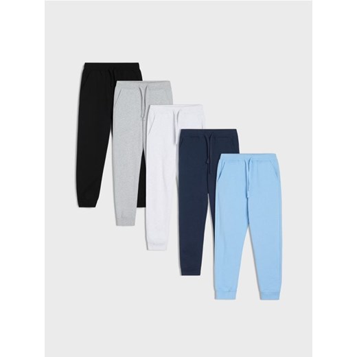 Sinsay - Spodnie 5 pack - szary - id: 755EY-85M - marki Sinsay - 186173151 Sinsay - Spodnie 5 pack - szary ze sklepu Sinsay w kategorii Spodnie dziewczęce - zdjęcie 186173151