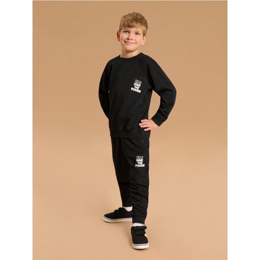 Sinsay - Komplet dzianinowy - czarny ze sklepu Sinsay w kategorii Dresy chłopięce - zdjęcie 186173220