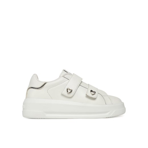 LOVE MOSCHINO Sneakersy JA15325G0NIA610B Biały ze sklepu MODIVO w kategorii Buty sportowe damskie - zdjęcie 186173263