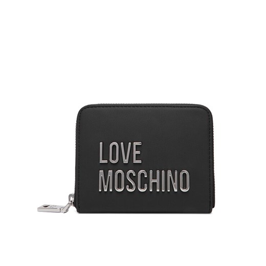 LOVE MOSCHINO Portfel JC5613PP0NKD000B Czarny ze sklepu MODIVO w kategorii Portfele damskie - zdjęcie 186173274